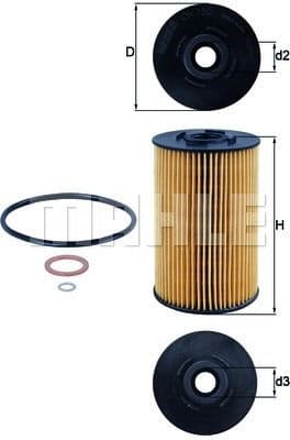 Oil Filter OX150D - image 2