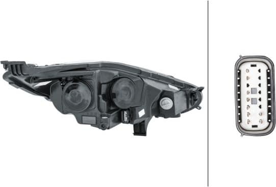 Headlight 1EL354803051 - image 2