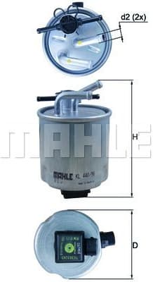 Fuel Filter KL440/36 - image 2