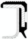 Shaft Seal, crankshaft 49453762
