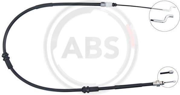 Cable Pull, parking brake K16006