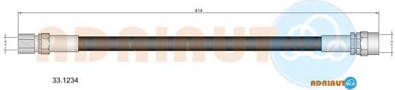 Brake Hose 33.1234