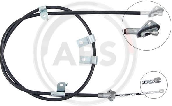 Cable Pull, parking brake K14096