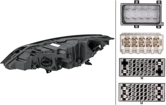 Headlight 1EX354829221 - image 2