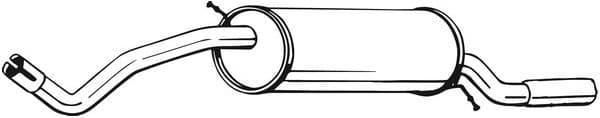 Rear Muffler 279497