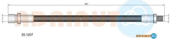 Brake Hose 55.1207