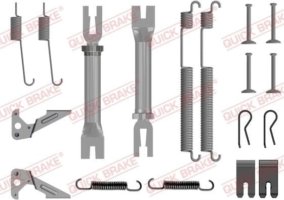 Accessory Kit, brake shoes 105-0053S