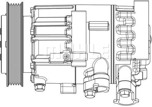 Compressor, air conditioning BEHR *** PREMIUM LINE *** ACP 631 000P - image 13