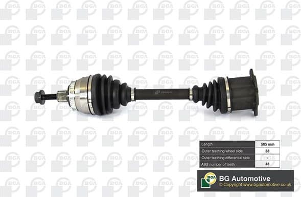 Drive Shaft DS2305