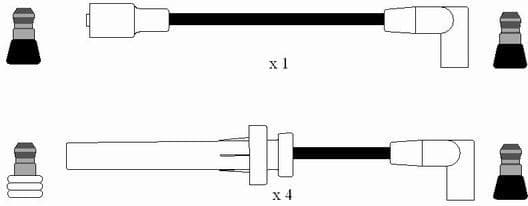 Ignition Cable Kit RC-CR606 - image 2