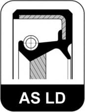 Seal distributor axle 012.160