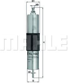 Fuel Filter KL104/1 - image 2