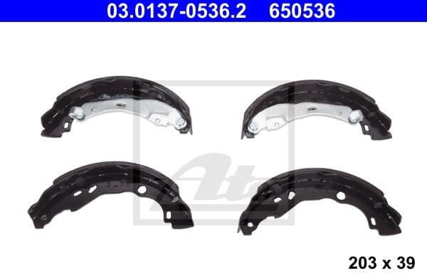 Brake Shoe Set 03.0137-0536.2