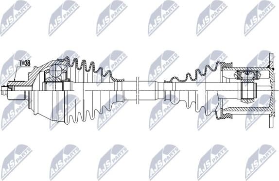 Drive Shaft NPW-AU-034