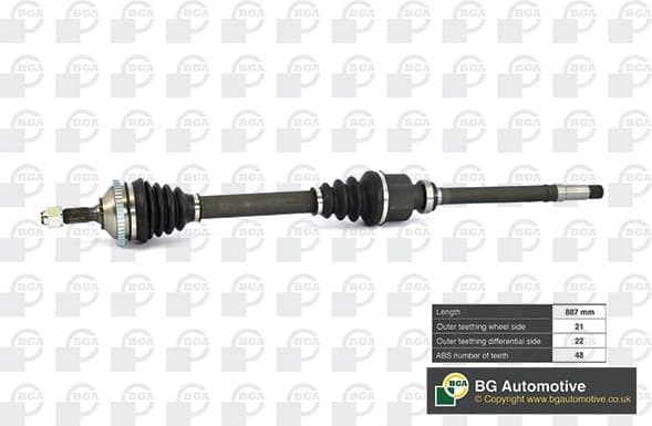 Drive Shaft DS6714RA