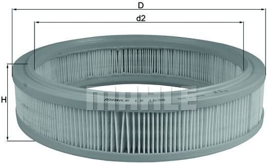 Air Filter LX1638 - image 2