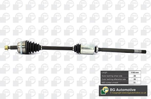 Drive Shaft DS7335RA