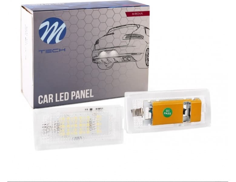 Valstybinio numerio žibintas 2X LED BMW 3 (E46) - CLP007