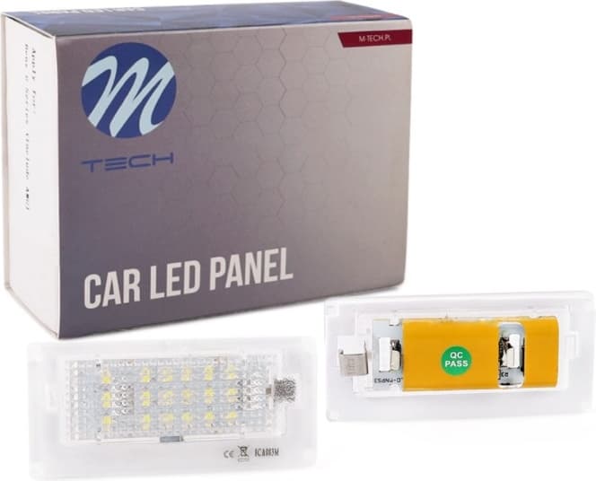 Valstybinio numerio žibintas 2X LED Mini Cooper R50. R52, R53