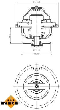 Thermostat, coolant EASY FIT 725067
