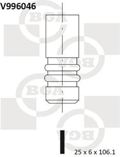 Exhaust Valve V996046