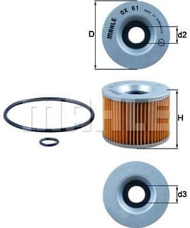 Oil Filter OX61D - image 2