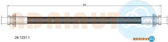 Brake Hose 28.1231.1