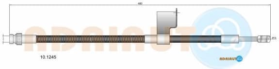 Brake Hose 10.1245