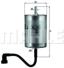 Fuel Filter KL80 - image 3