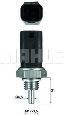 Sensor, coolant temperature BEHR TSE11 - image 2