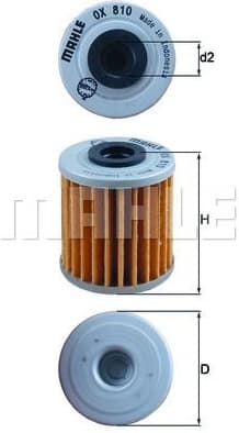 Oil Filter OX810 - image 2