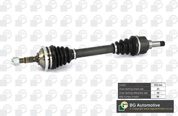 Drive Shaft DS6714LA