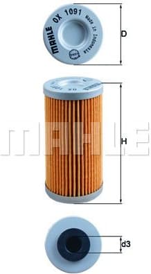 Oil Filter OX1091 - image 2