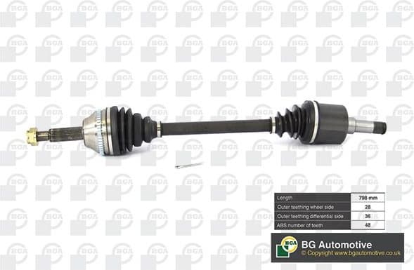 Drive Shaft DS2351LA