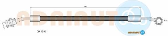 Brake Hose 09.1253
