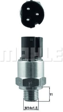 Temperature Switch, radiator fan BEHR TSW73 - image 2