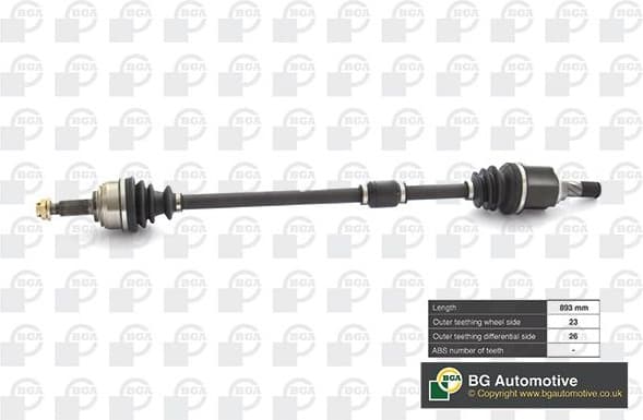 Drive Shaft DS6310R