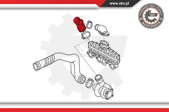 Charge Air Hose 24SKV032 - image 3