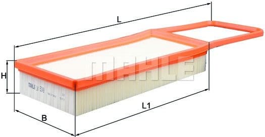 Air Filter LX3249 - image 2