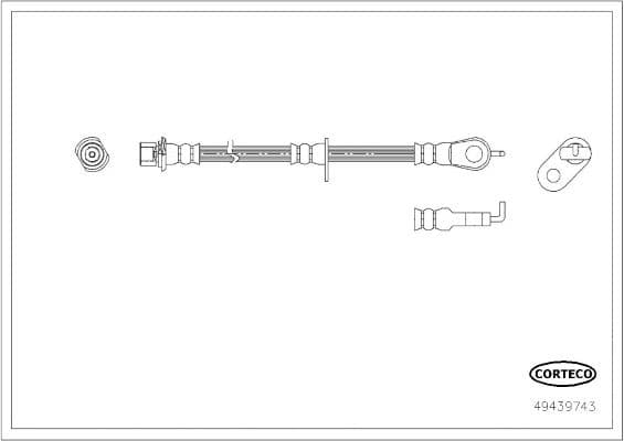 Brake Hose 49439743