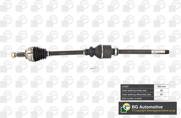Drive Shaft DS6736R