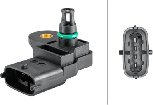 Sensor, intake manifold pressure 6PP 358 152-191