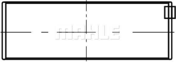 Crankshaft Bearing 001 HL 20044 050 - image 2