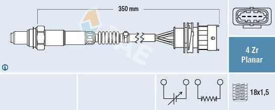 Oxygen Sensor 77498