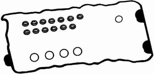 Gasket Set, cylinder head cover RK5386