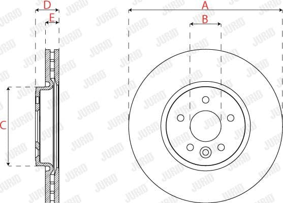 Brake Disc COAT+ 563304JC - image 2
