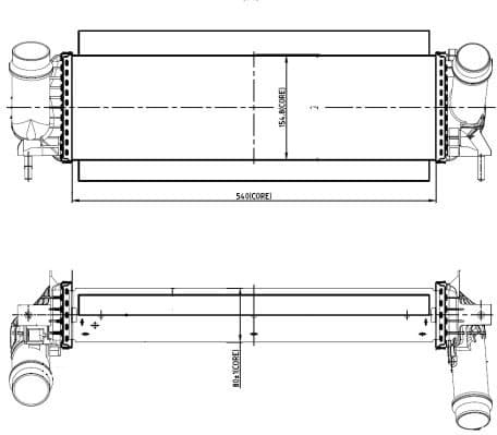 Charge Air Cooler 309061