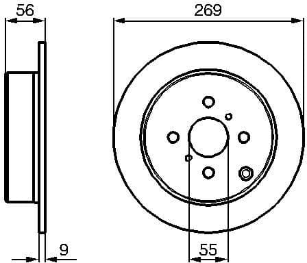 Brake Disc 0986479B71 - image 5
