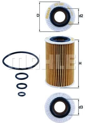 Oil Filter OX260D - image 3