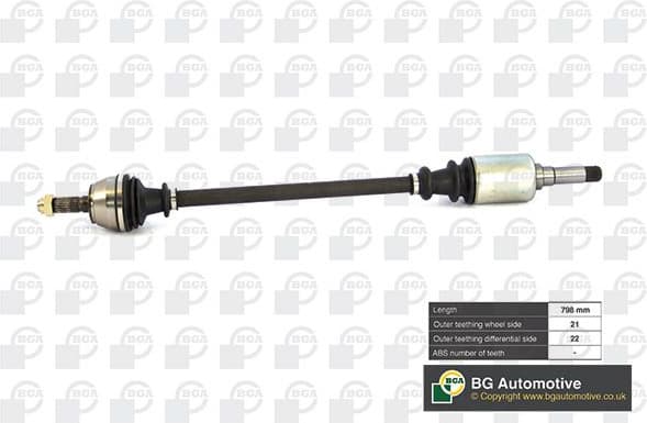 Drive Shaft DS1405R